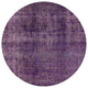 Ahgly Company Indoor Round Mid-Century Modern Area Rugs, 7' Round