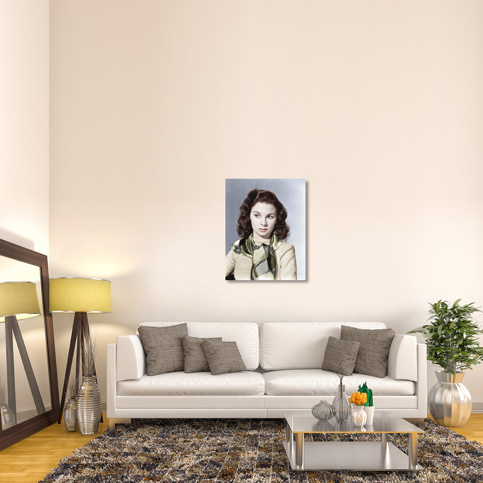 "Jean Simmons" Stretched Canvas Giclee by Hollywood Photo Archive, 28x36"