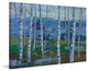 "Twilight Grove I" Painting Print on Wrapped Canvas by Julie Joy