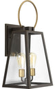 Progress Barnett Wall Large Lantern P560079-020, Antique Bronze