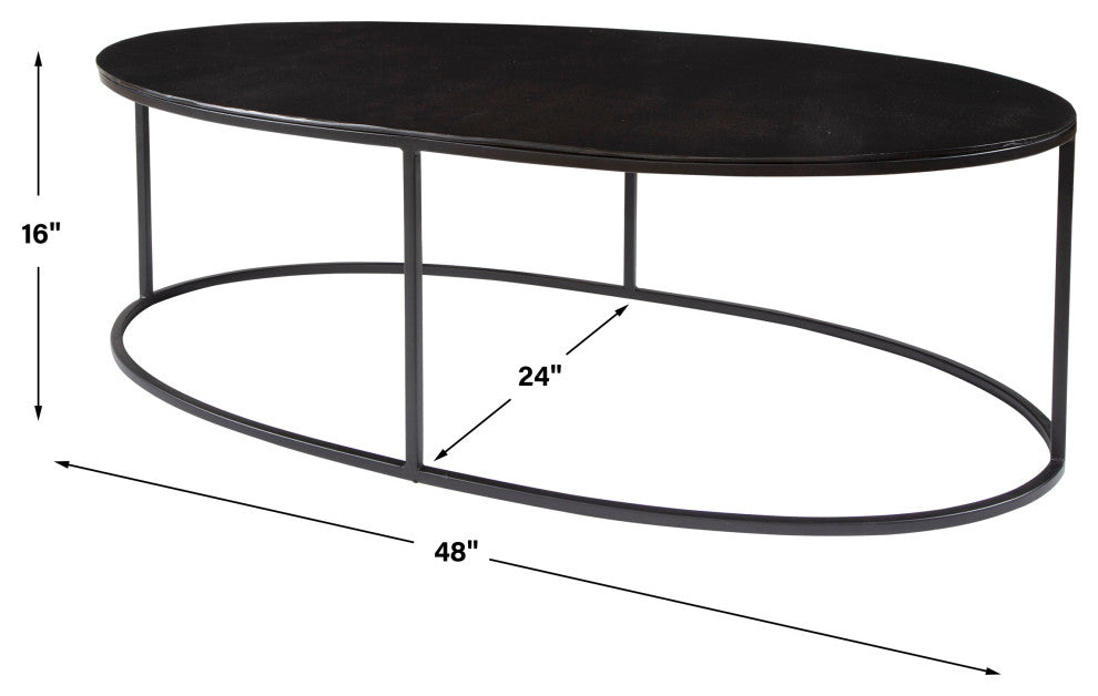 Uttermost Coreene Oval Coffee table