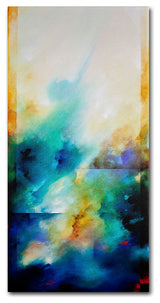 'Aqua Breeze' Canvas Art by CH Studios