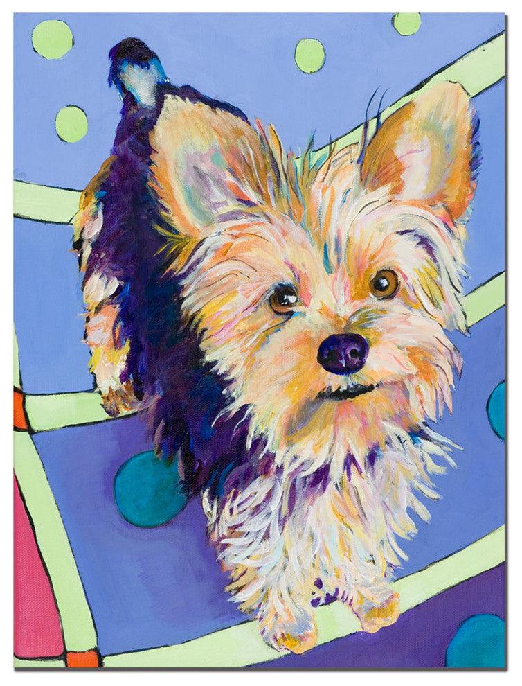 'Claire' Canvas Art by Pat Saunders-White