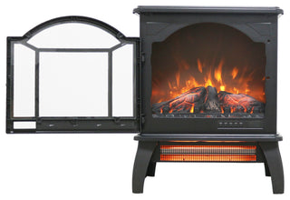 Gewnee 18 inch 3D Infrared Electric Stove with remote control