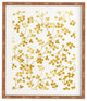 83 Oranges Golden Vines Framed Wall Art, 19x22.4"