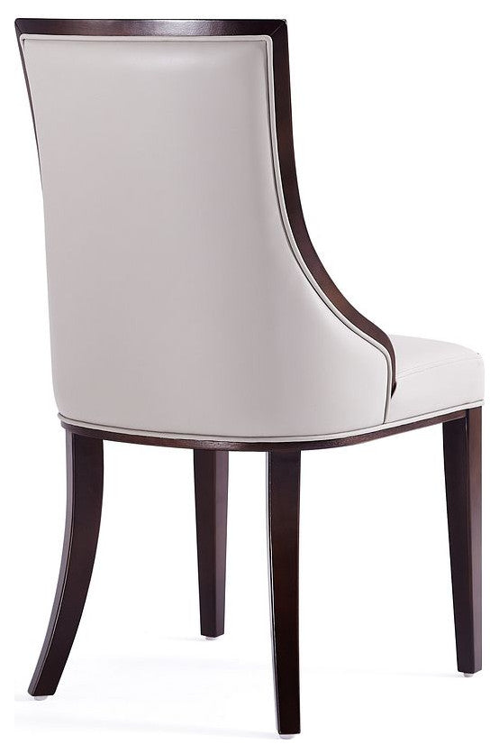 Manhattan Comfort Grand Dining Chairs, Light Gray, 4-Piece