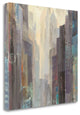 "City At Dawn" By Albena Hristova, Giclee Print on Gallery Wrap Canvas