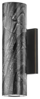 Predock 2-Light Wall Sconce Black Brass