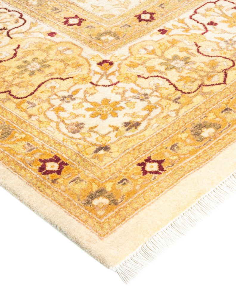 Mogul, One-of-a-Kind Hand-Knotted Area Rug Ivory, 8' 2" x 10' 2"