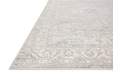 Loloi II Odette Silver / Ivory 18" x 18" Sample Rug