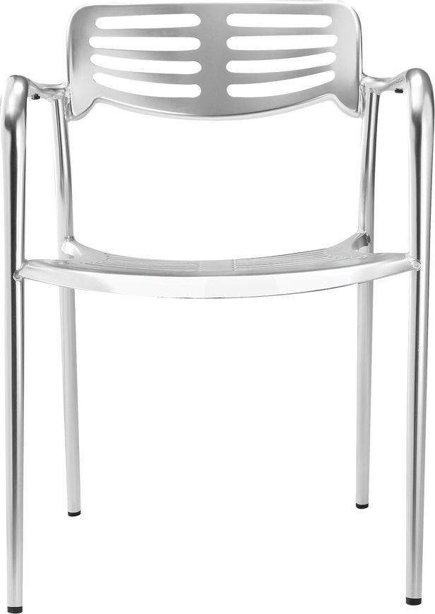 Modern Classics Aluminum Dining Chair, Aluminum
