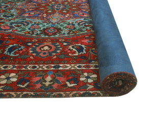 Fine Vintage Distressed Bijar Rust/Gray Rug, 6'2x10'8