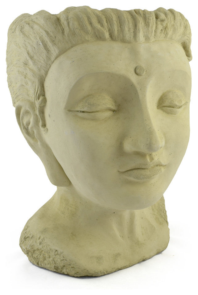 Maharani Princess Cast Stone Garden Planter