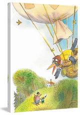 "Fly Away" Painting Print on Canvas by Curtis