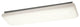 Kichler Fluorescent Fixture Two Light Linear Ceiling Mount 10301WH