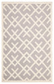 Safavieh Dhurries Dhu552G Gray, Ivory Area Rug