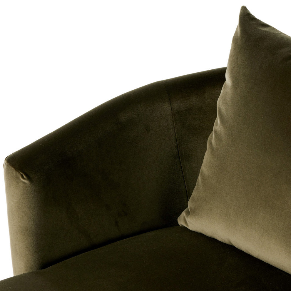 Farrah Chaise Lounge Surrey Olive