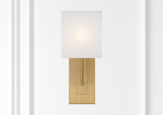 Crystorama Lighting Group BRE-A3631 Brent 15" Tall Wall Sconce - Polished