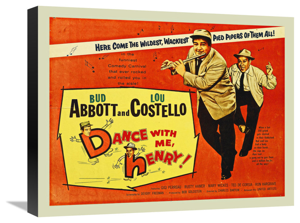 Abbott and Costello, Dance With Me Henry, 22x17