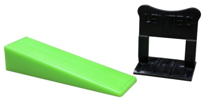 Tile Leveling System, Lev-Tec Tile leveling System Basic 250 Kits, 18 Inch Black