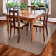 Skid-Resistant Area Rug Praline Brown, 8'x8'
