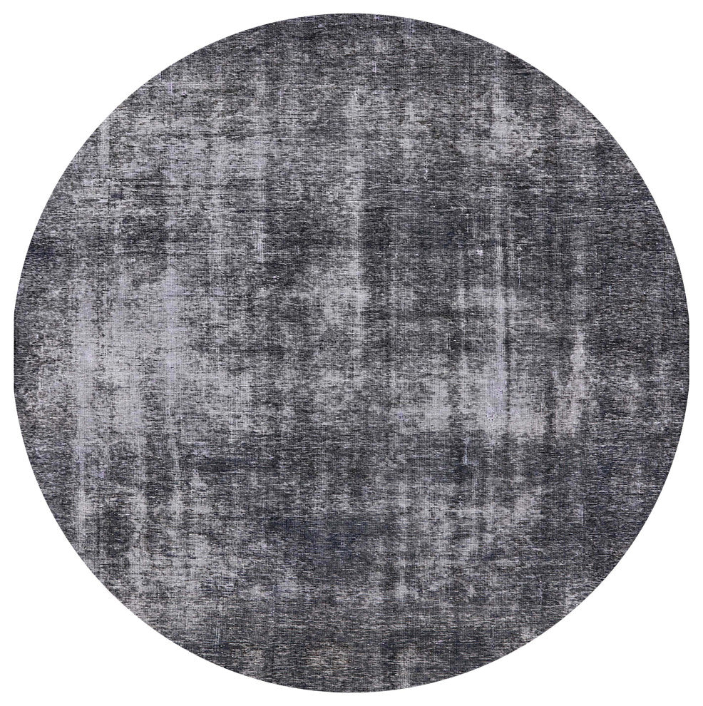 Ahgly Company Indoor Round Mid-Century Modern Area Rugs, 5' Round