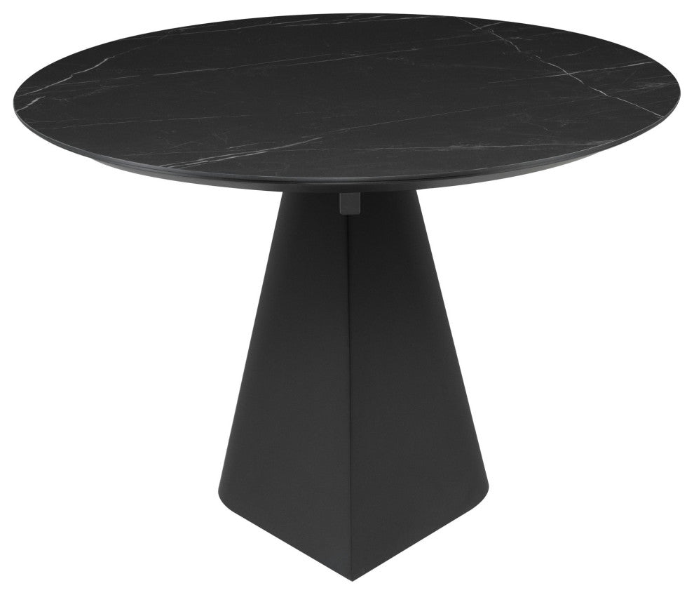 Oblo Black Ceramic Dining Table, HGNE278