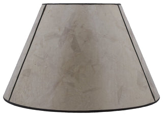 Mica Lamp Shade, Silver, 12"