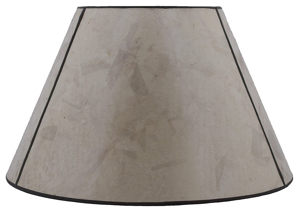 Mica Lamp Shade, Silver, 12"