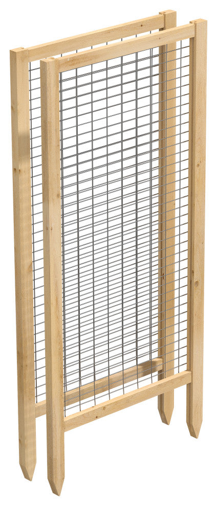 CritterGuard Cedar Garden Trellis, Set of 2