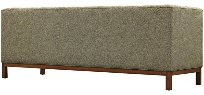 Panache Upholstered Fabric Sofa, Oatmeal