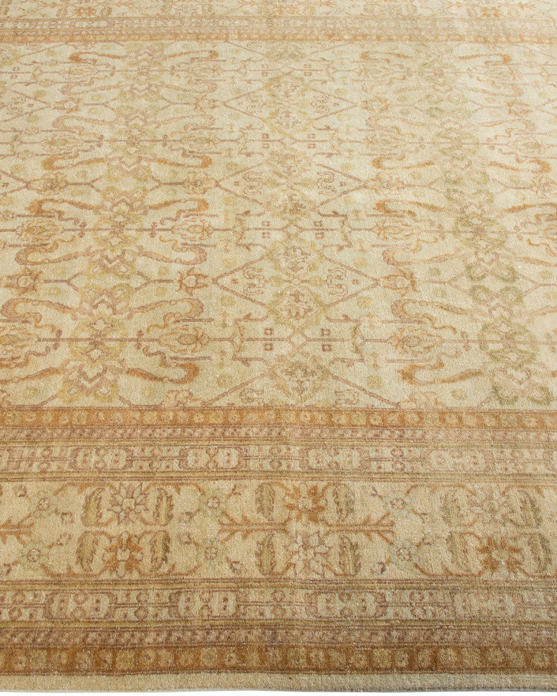 Mogul, One-of-a-Kind Hand-Knotted Area Rug Ivory, 6'1"x9'2"