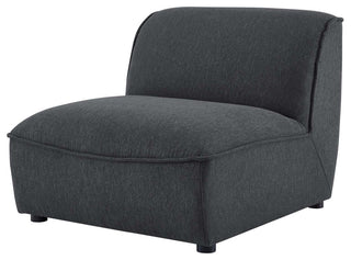 Sofa, Fabric, Dark Gray, Modern, Living Lounge Room Hotel Lobby Hospitality