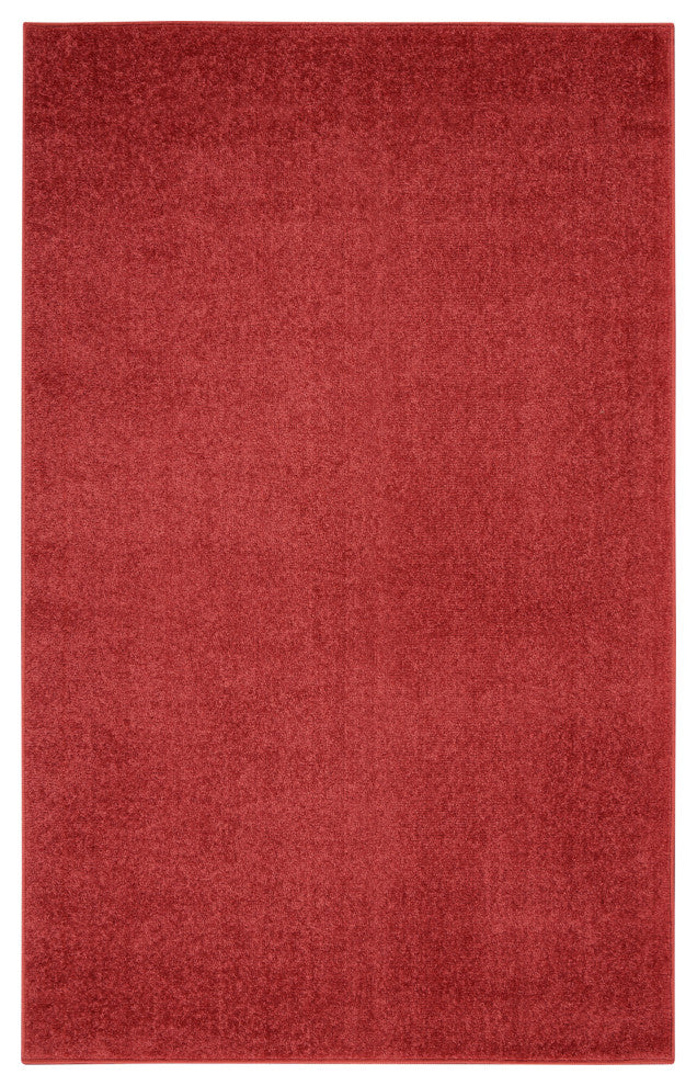 Nourison Essentials 3' x 5' Brick Red Outdoor Area Rug