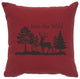 Image Pillow 16x16 Into Wild Cotton Brick
