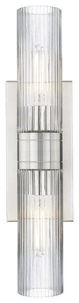 Innovations Boreas 2 18" Bath Vanity-Light Satin Nickel