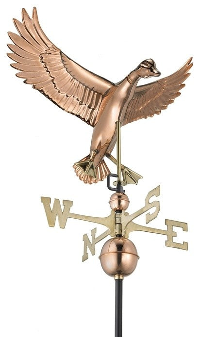 Landing Duck Weathervane