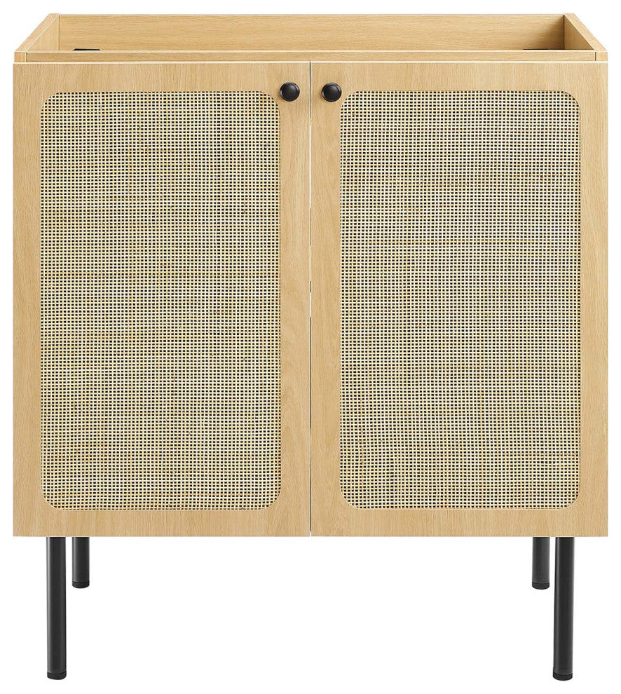 Chaucer 30" Bathroom Vanity - Oak Black