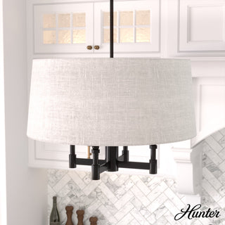 Briargrove Matte Black 4 Light Chandelier Ceiling