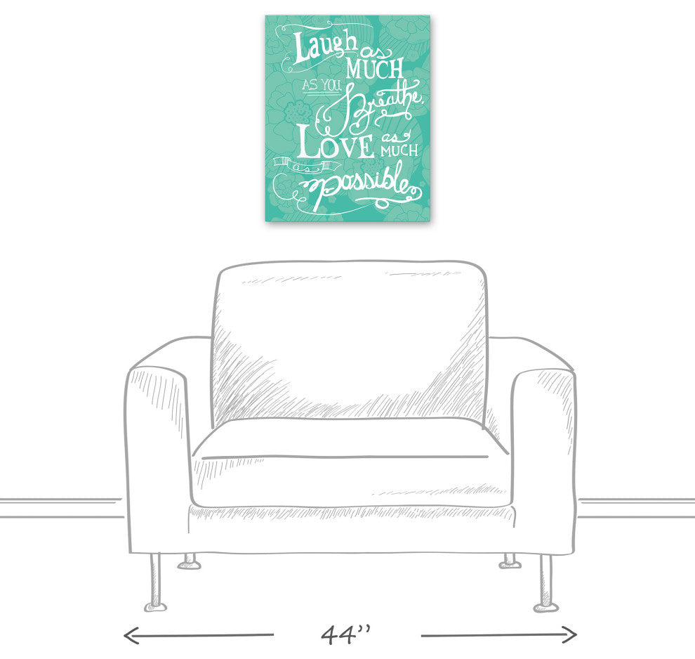 Love Much 16x20 Canvas Wall Art