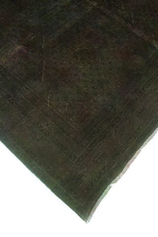 Vintage Distressed Rainbow-dyed Maraye Brown Rug