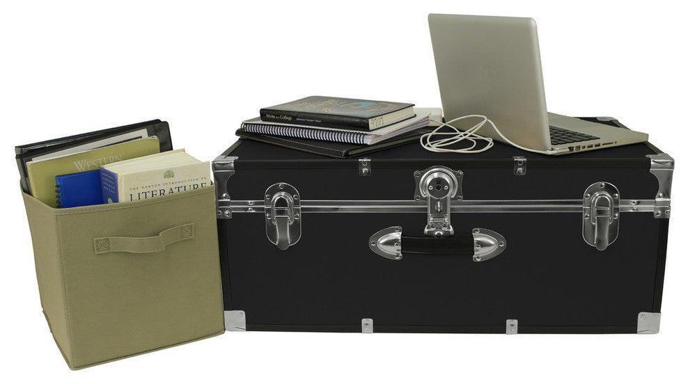 Seward Classic 30" Trunk with Lock, Black