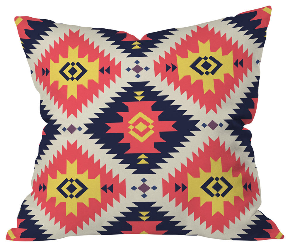 Fimbis Navna Outdoor Throw Pillow, Medium