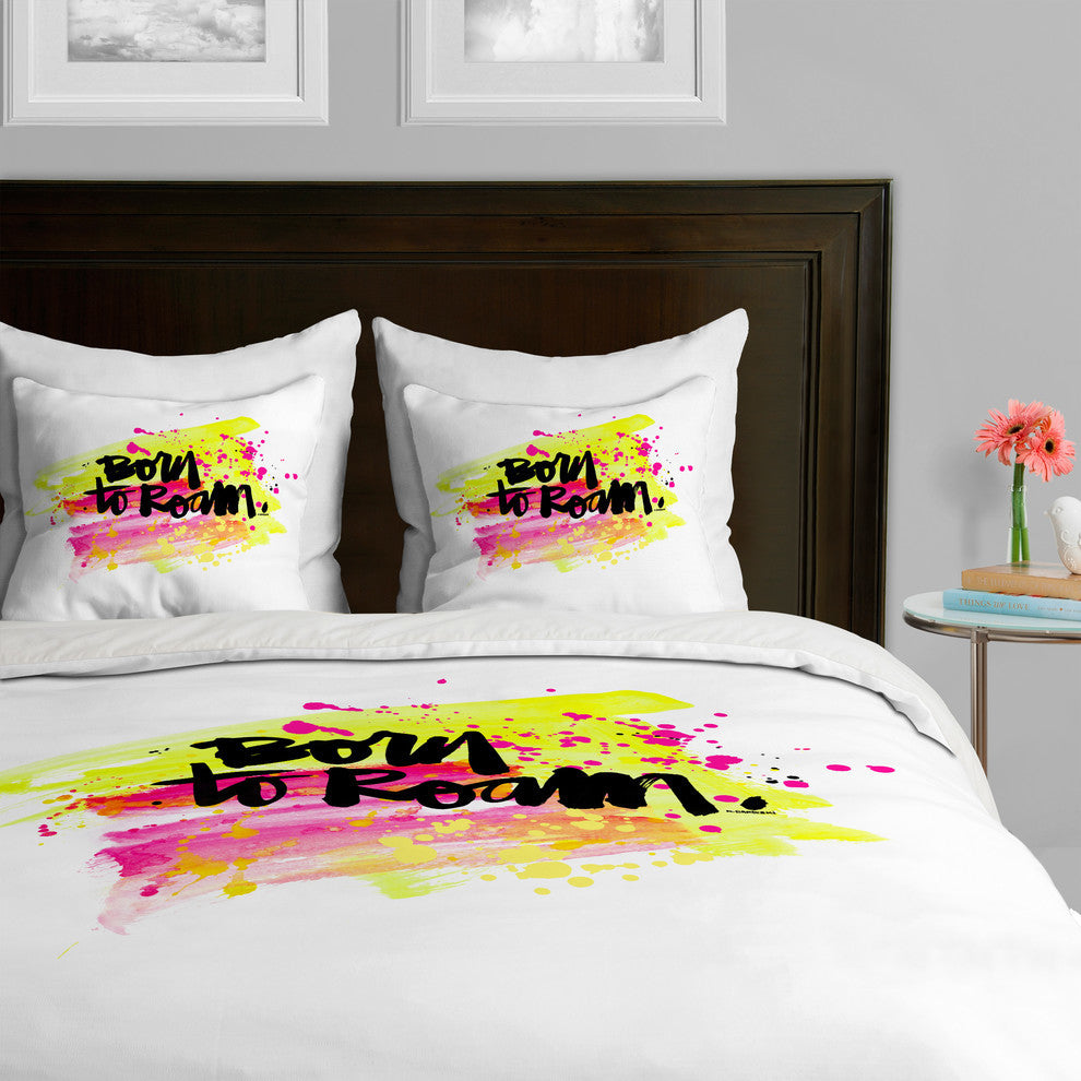 Deny Designs Kal Barteski Born To Roam Duvet Cover - Lightweight