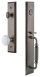 Fifth Avenue 1-Piece Dummy Handleset, F Grip and Hyde Park Knob, 849541