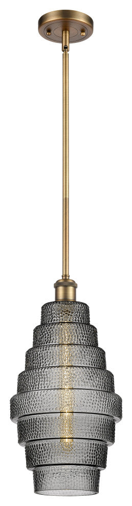 Innovations 516-1S-BB-G673-8 1-Light Mini Pendant, Brushed Brass
