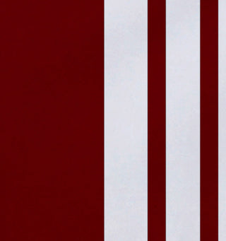 Big And Bold Stripe, Decorative Placement, Set of 4, Red