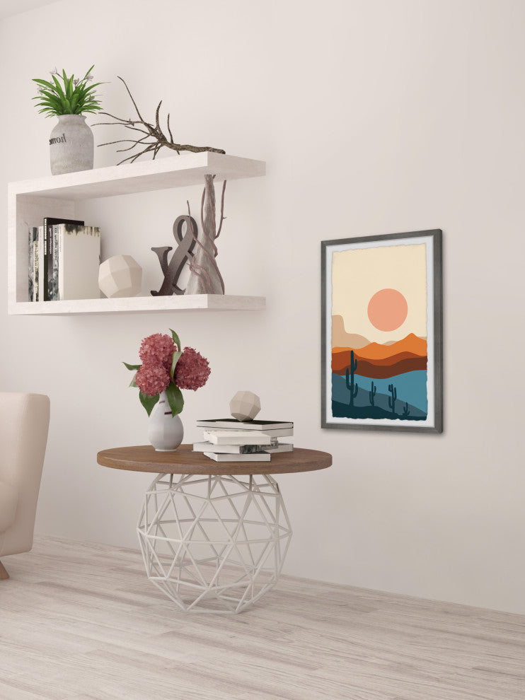 "Oasis Valley" Framed Painting Print, 24x36