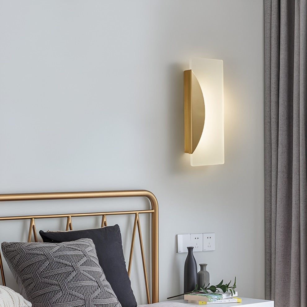 Modern LED Wall Lamp Ultra Thin for Living Room, Bedroom, A, Warm Light