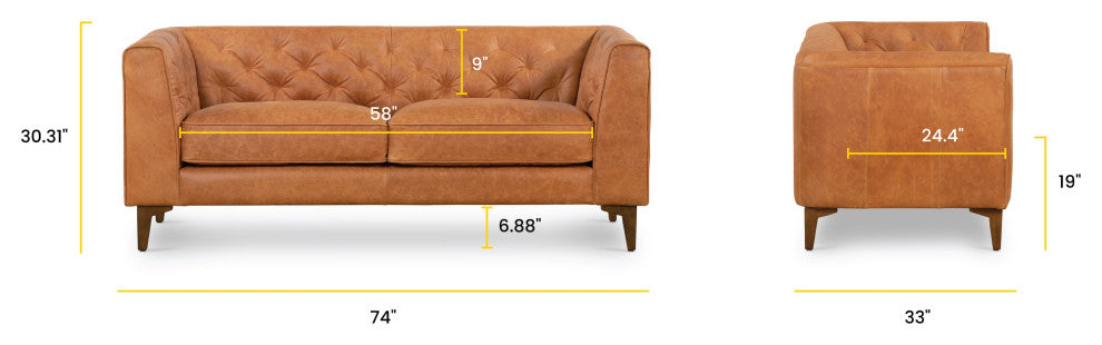 Poly and Bark Essex Apartment Sofa